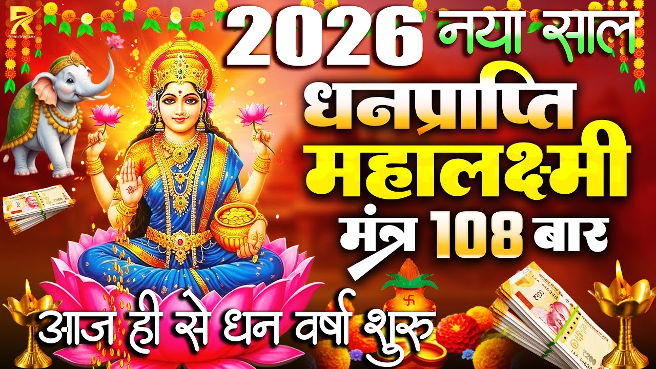महालक्ष्मी का चमत्कारी धनप्राप्ति महालक्ष्मी मंत्र : ॐ महालक्ष्मी नमो नमः | विष्णु लक्ष्मी महा मंत्र