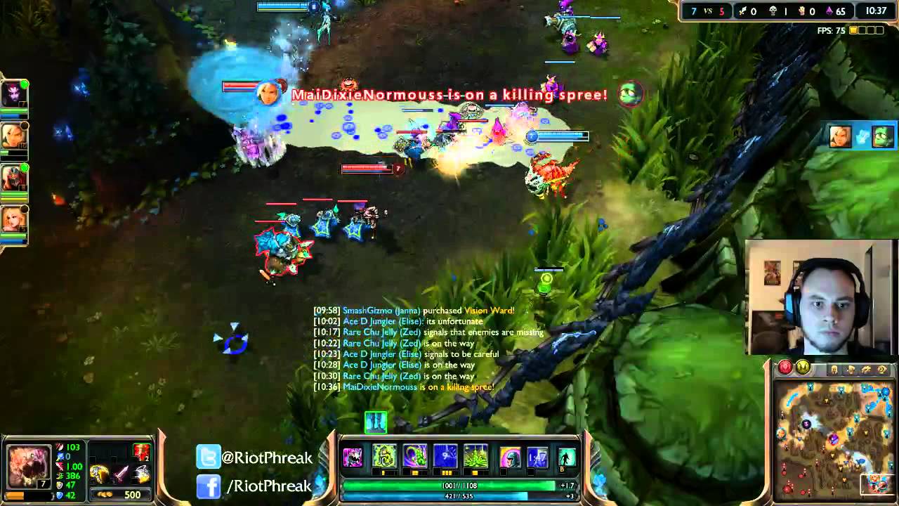Phreak- Kog Maw vs Caitlyn (Diamond IV)