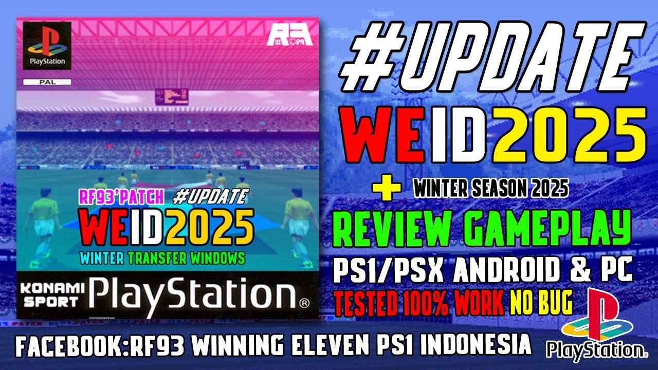 WE2002 MOD 2025 [WEID2025 - UPDATE] PS1/PSX 