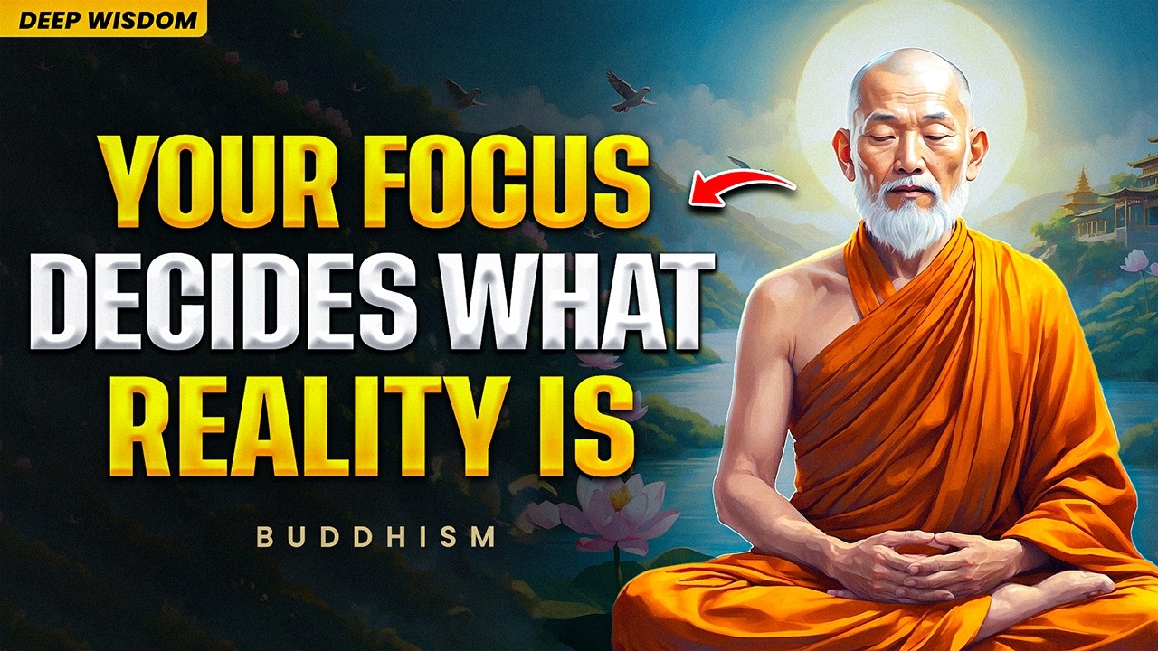 When You FOCUS On Yourself, It Will Change Everything About Your Reality | Buddhism