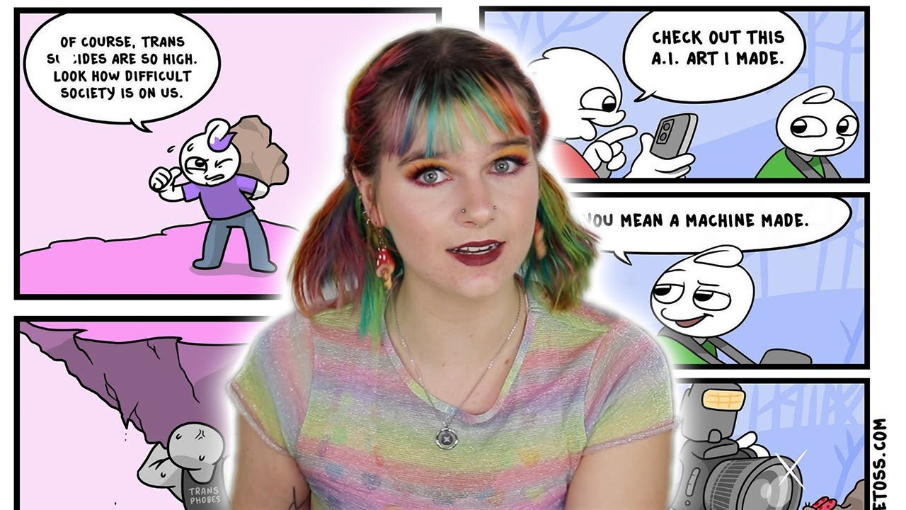 this comic artist loves AI 