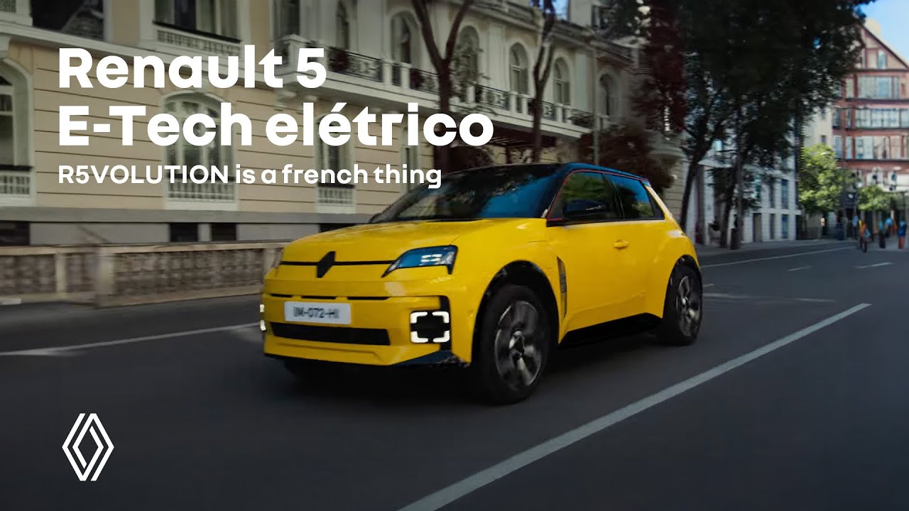 Renault 5  E-Tech el&eacute;trico I R5VOLUTION is a french thing