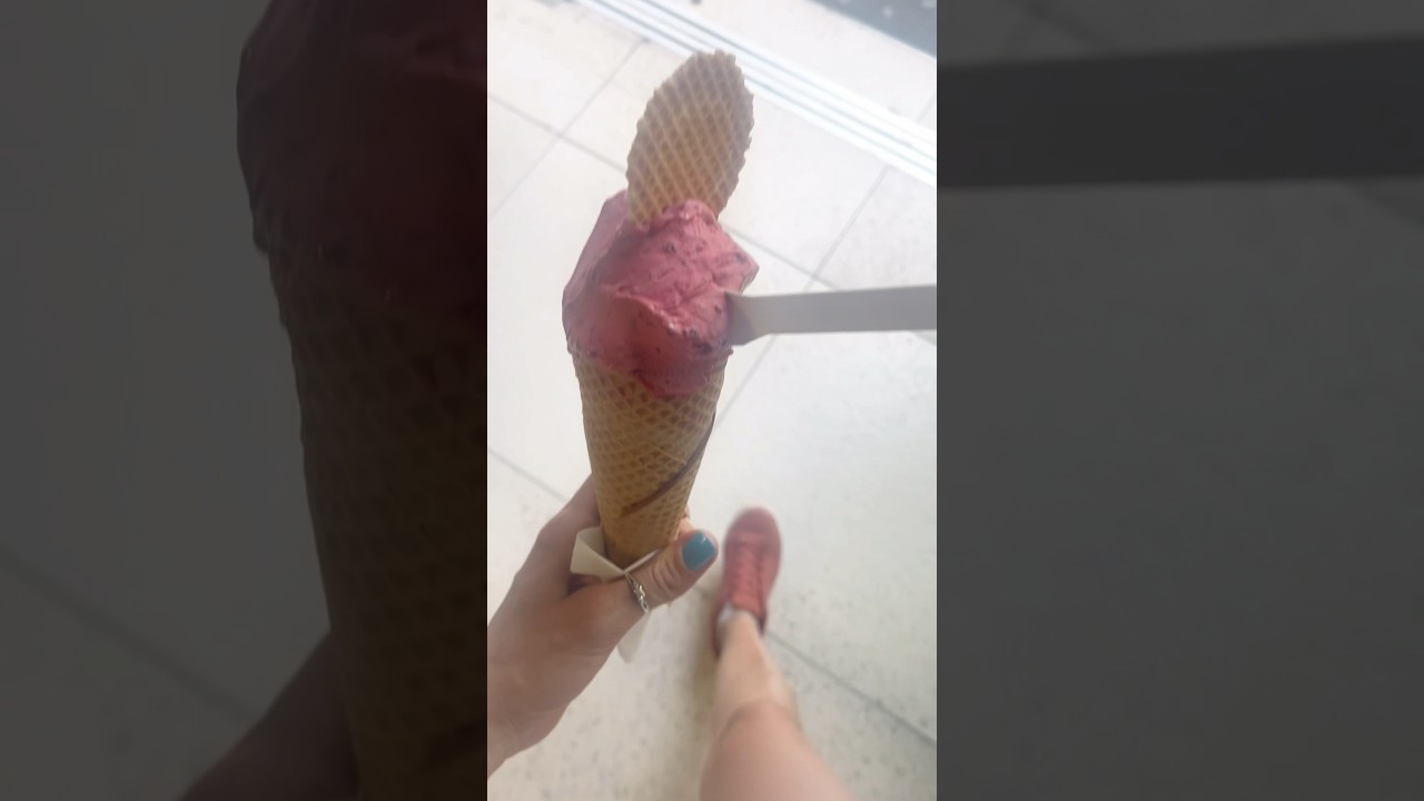 Beat the heat with wild berry gelato! Cool, tangy weekend mood.
