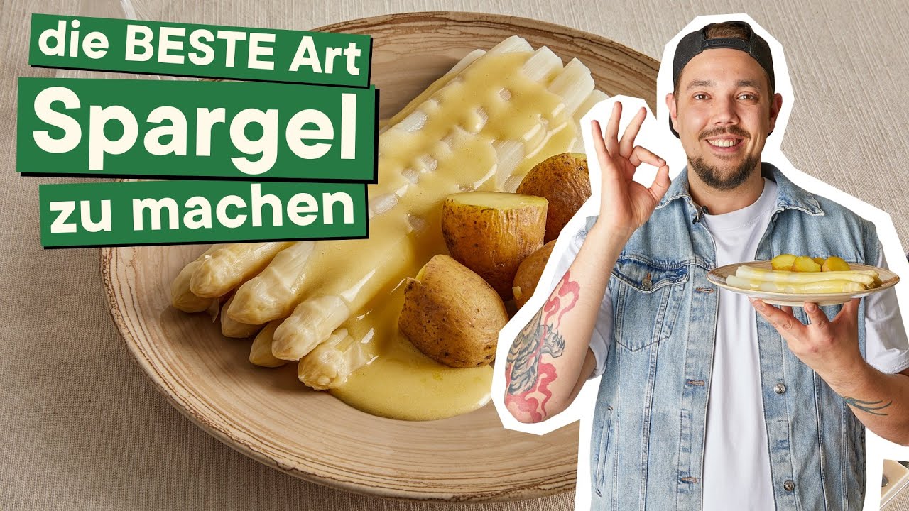 DAS Gericht für den Frühling: Spargel mit Sauce Hollandaise
