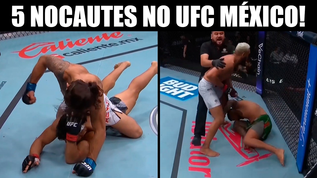 TEVE ZEBRA GIGANTE! TODOS OS RESULTADOS UFC MÉXICO - UFC MORENO VS KAVANAGH