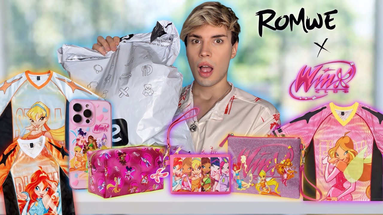 ROMWE MI HA INVIATO UN PACCO A TEMA WINX?! *Unboxing* | LUCA SCHIOPPO