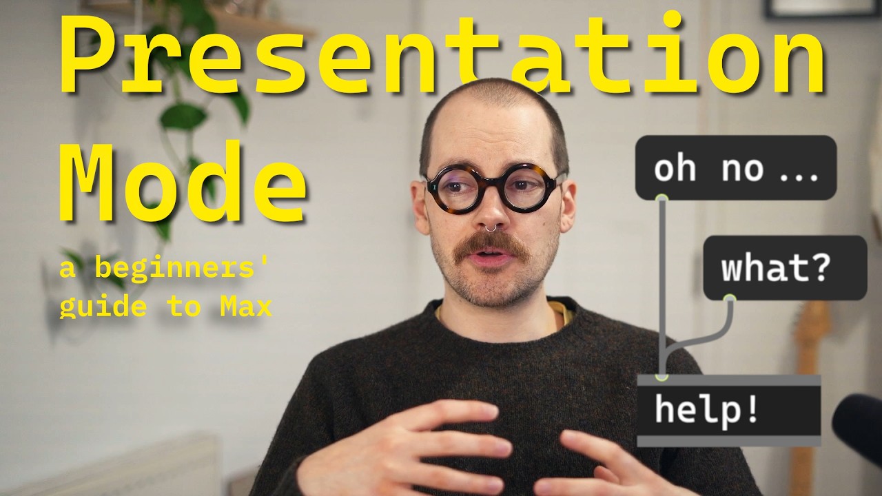 Finishing our instrument! Getting Started with Max MSP (part 6)