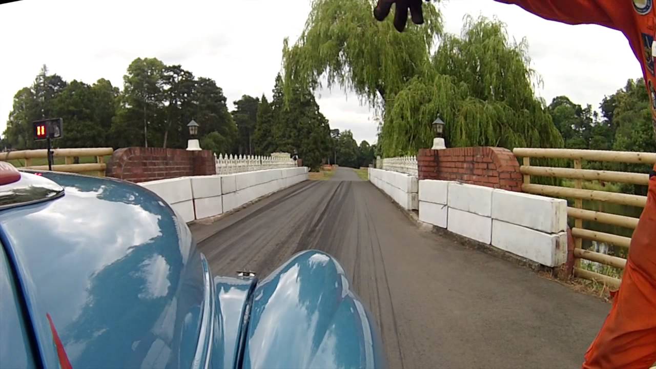 Morris Minor 'Bluebell' - On-board at the brilliant Chateau Impney Hill Climb Revival July 2015