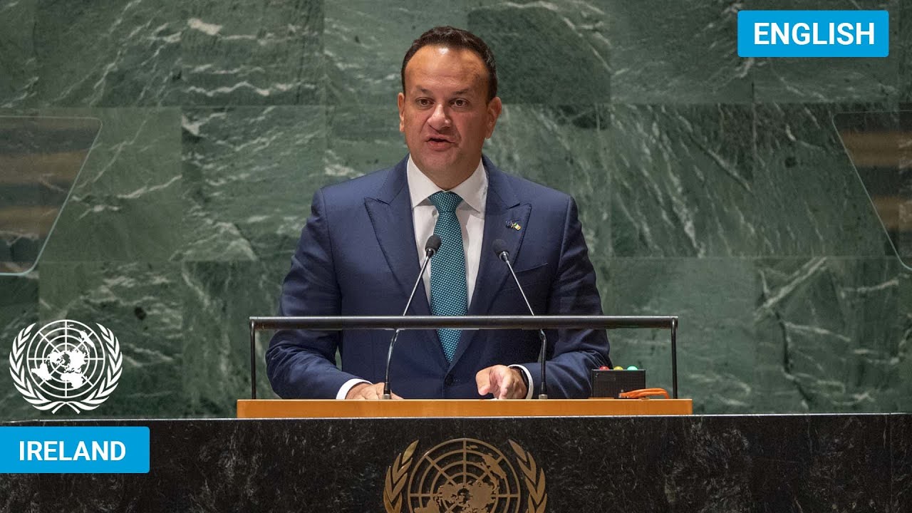 🇮🇪 Ireland - Taoiseach Addresses United Nations General Debate, 78th Session | #UNGA
