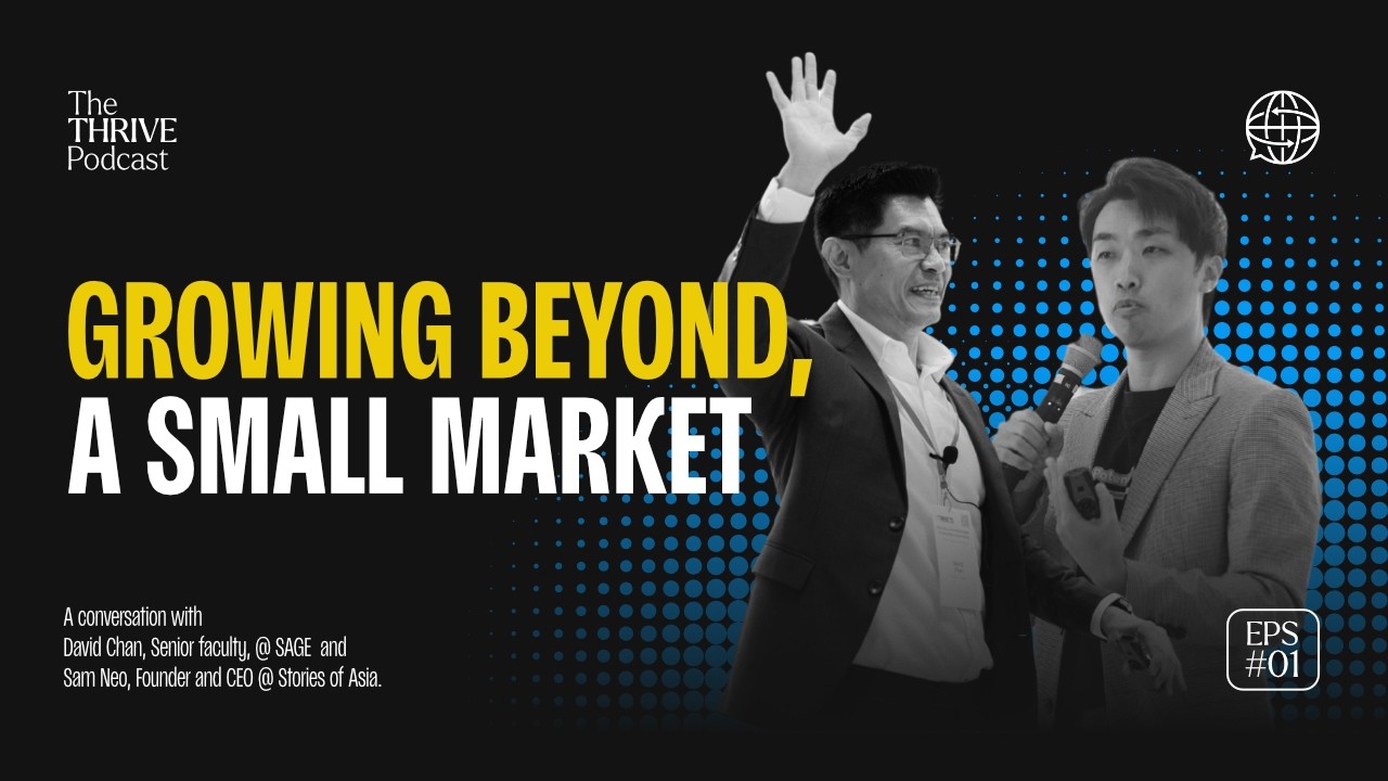 THRIVE: Growing beyond, a small market.