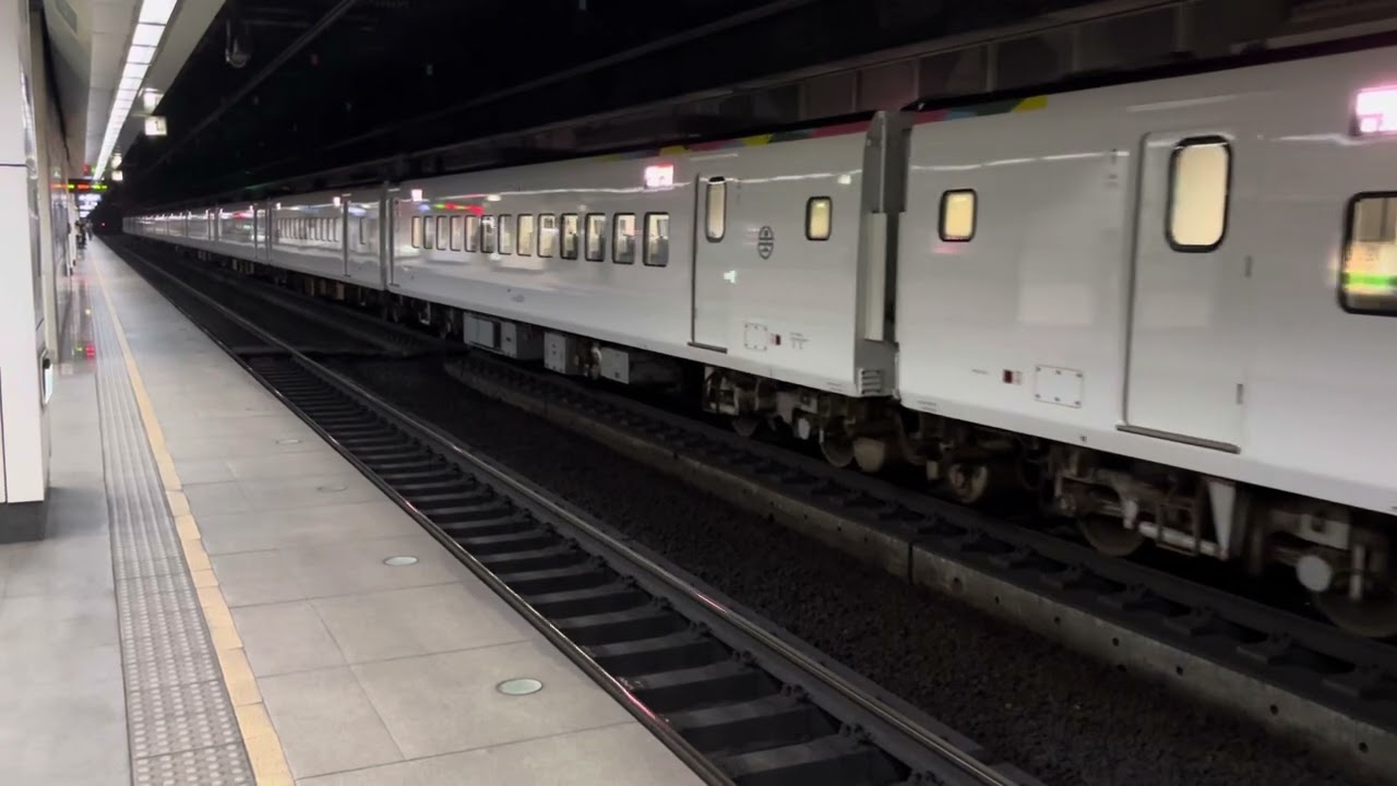 加速～煞車～加速 145次新自強號松山站發車