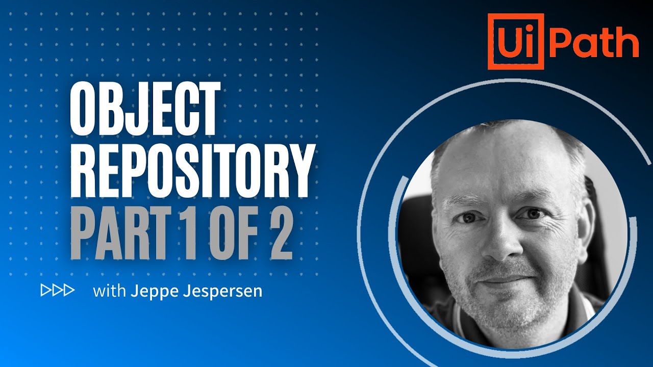 Как использовать репозиторий объектов в UiPath Studio, часть 1 из 2