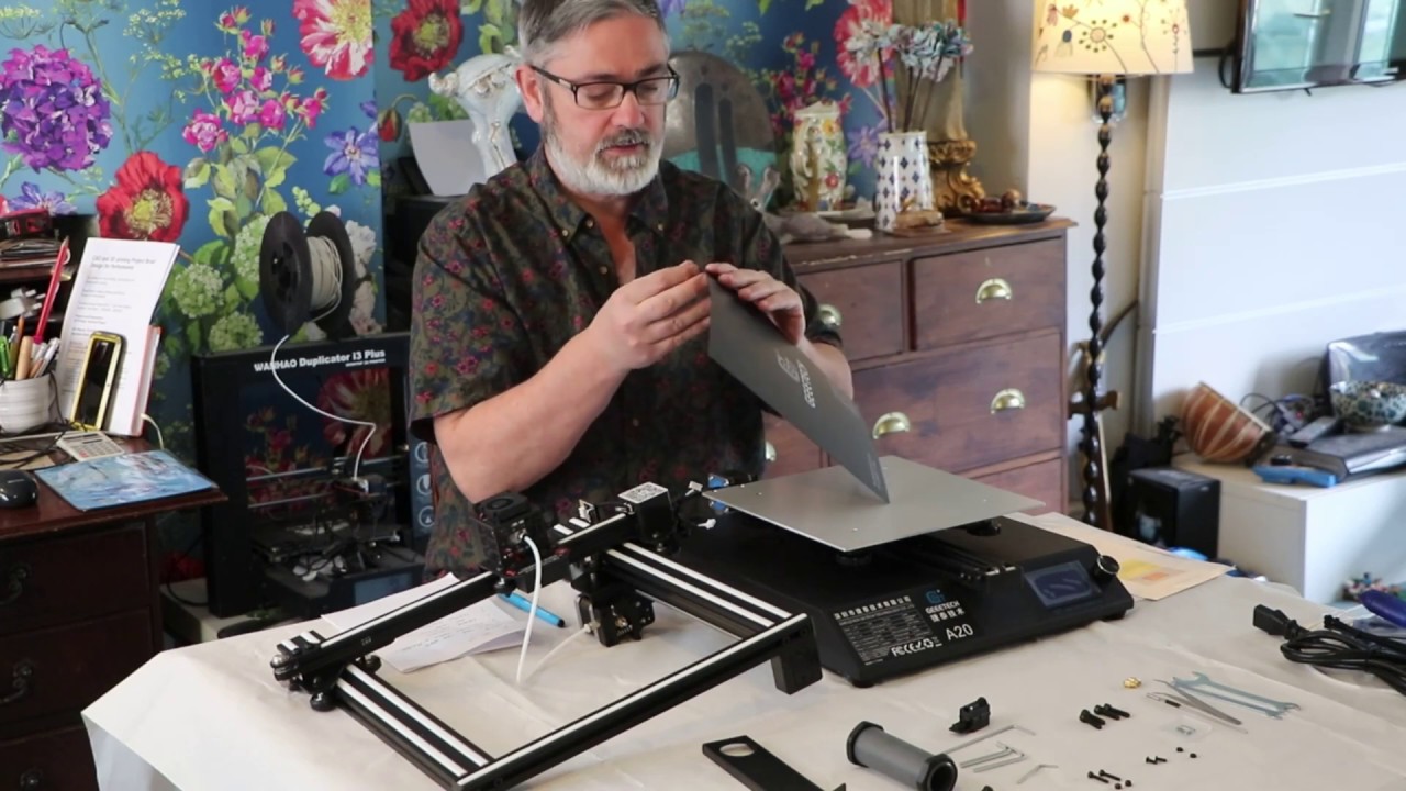 Geeetech A20  3D Printer. Assembly