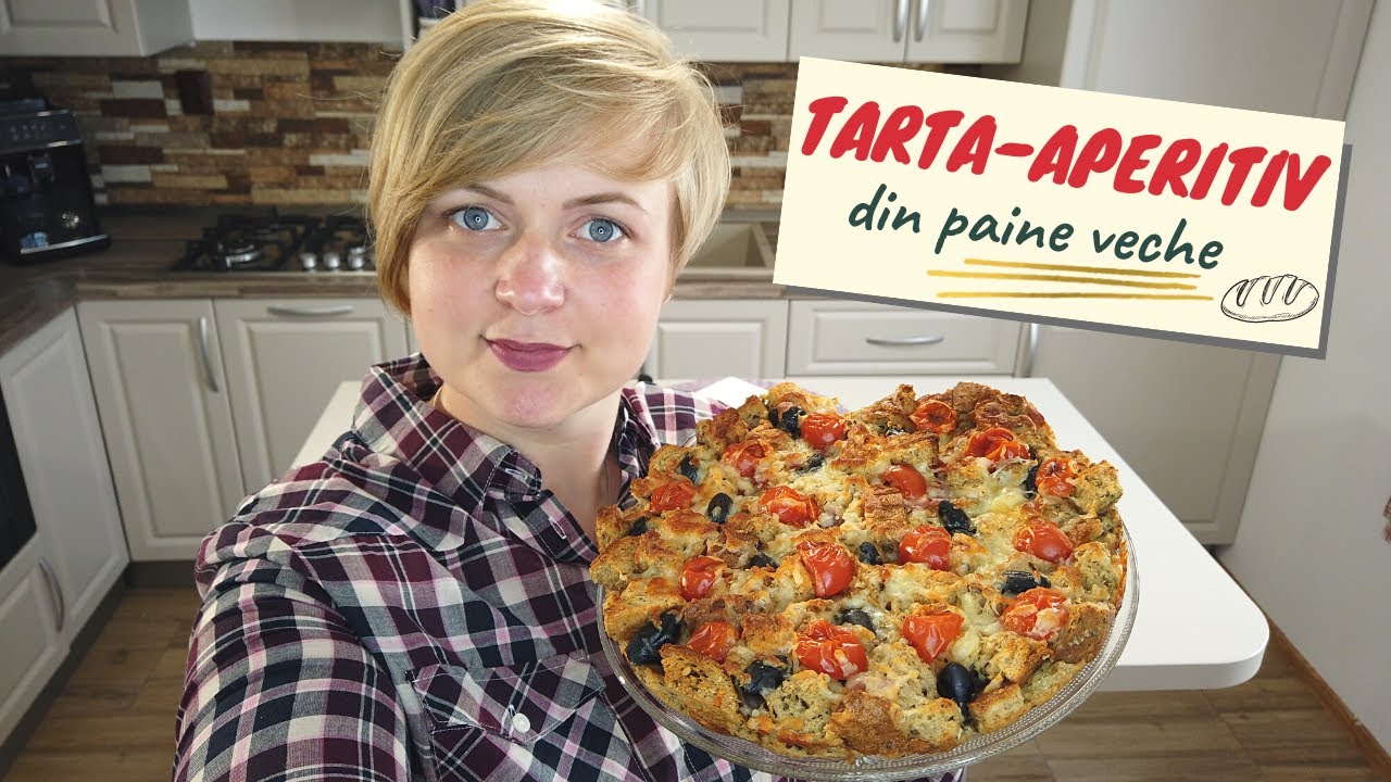 Tarta aperitiv din paine veche
