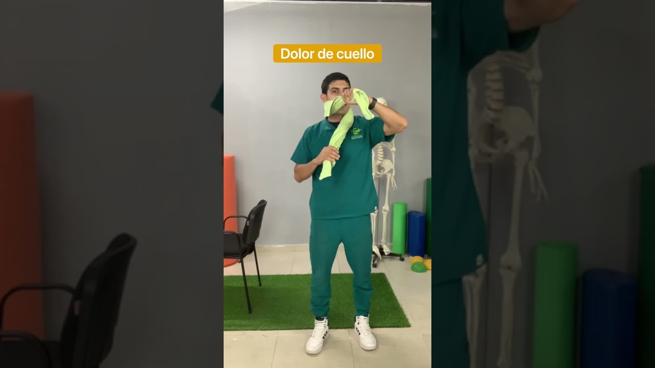C&oacute;mo quitar el dolor d3 cuello en 1 minuto explicado