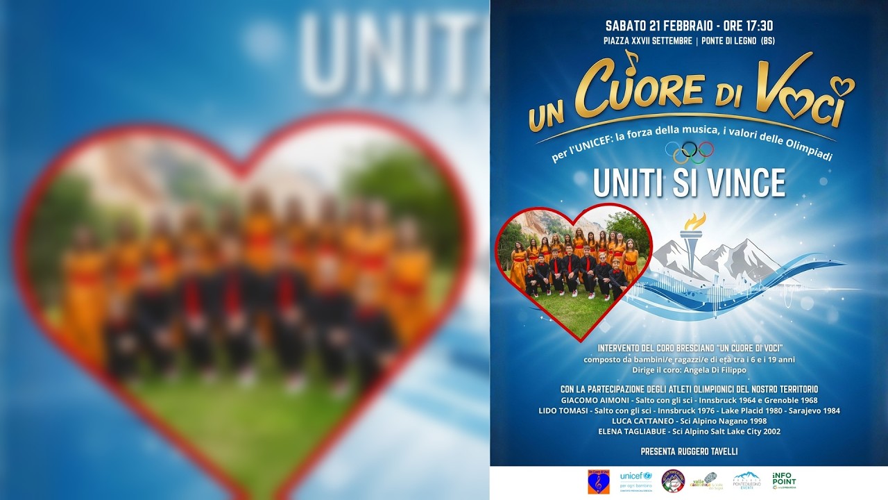 Un cuore di Voci - la forza della musica, i valori delle olimpiadi