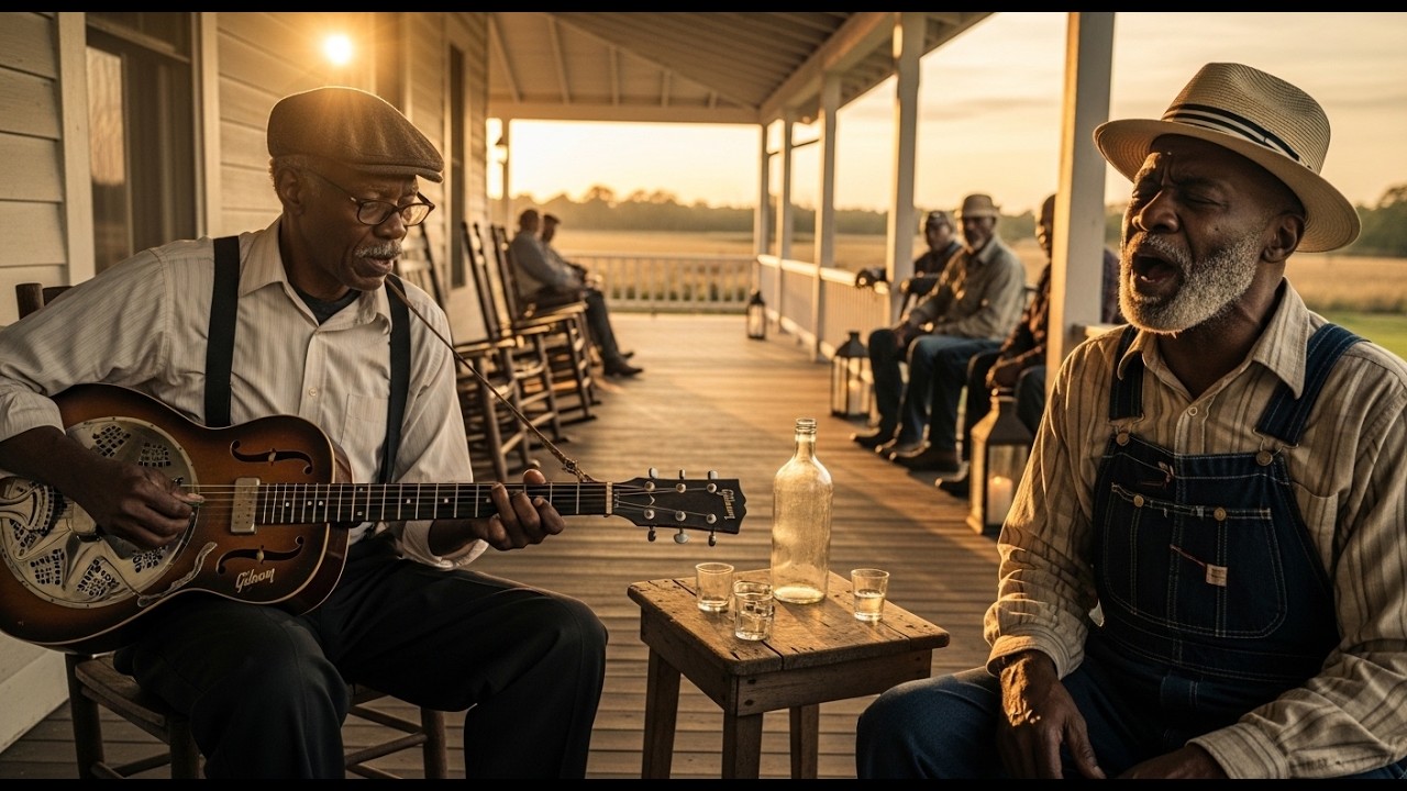 Whisky Night Mississippi Delta Blues | Guitar & Harmonica