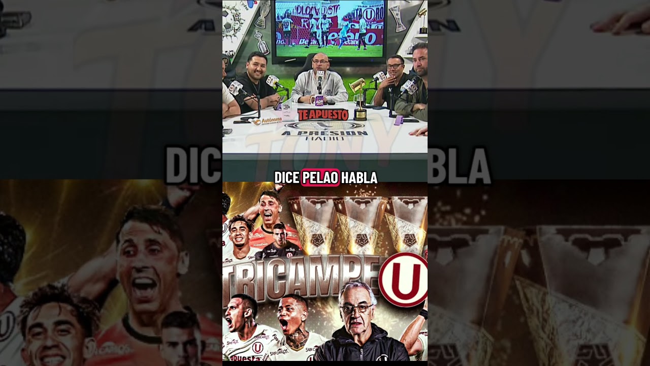 As&iacute; reaccion&oacute; Mr Peet al tricampeonato de Universitario de Deportes