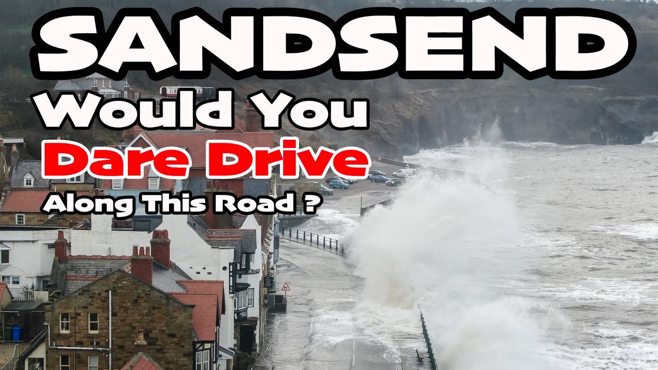 Stormy Sandsend Flooded By Waves