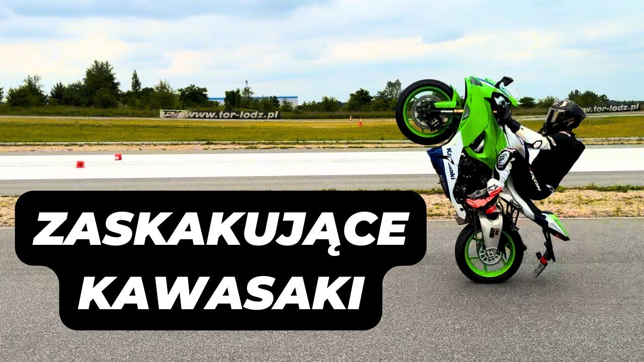 Kawasaki robi najwięcej motocykli sportowych.