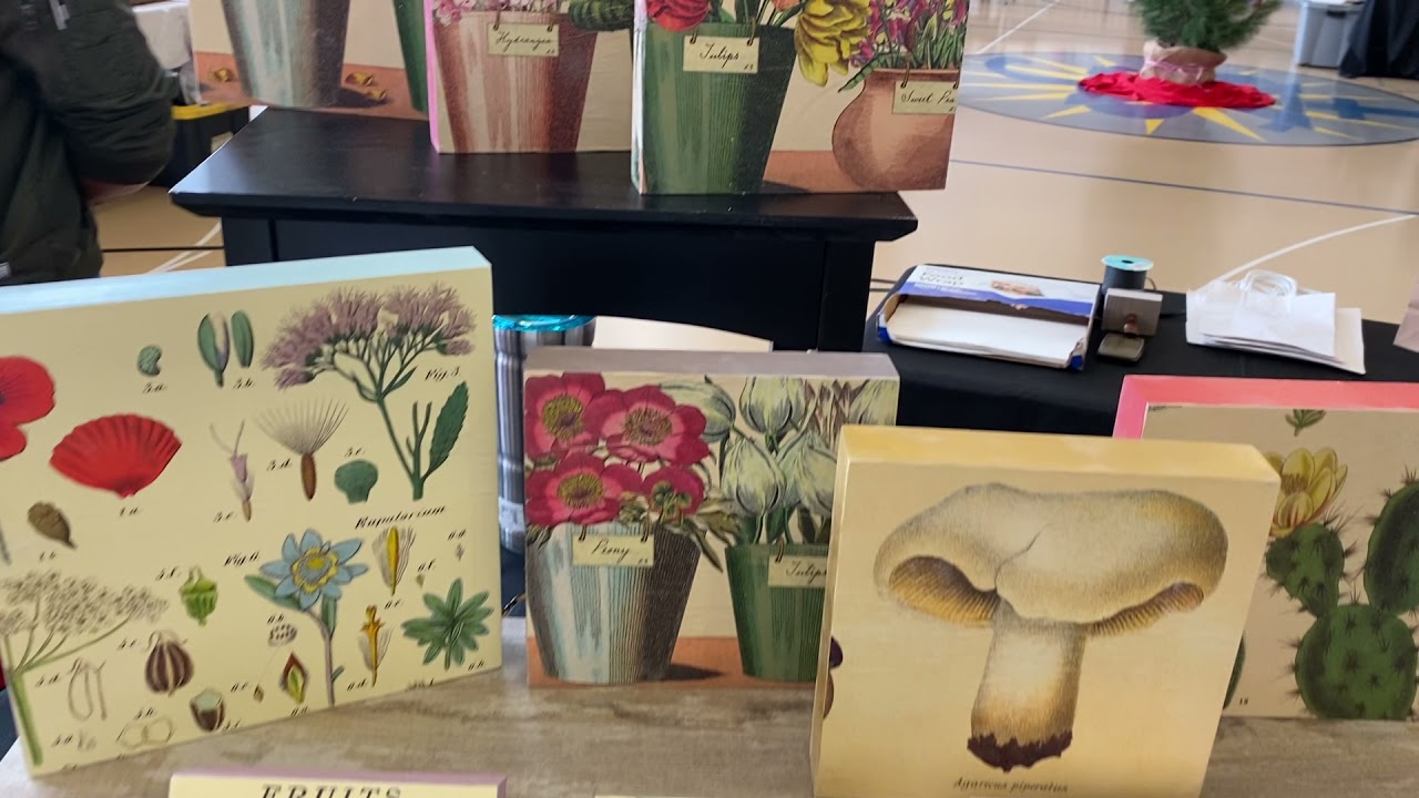Botanical Wall Tiles at Market