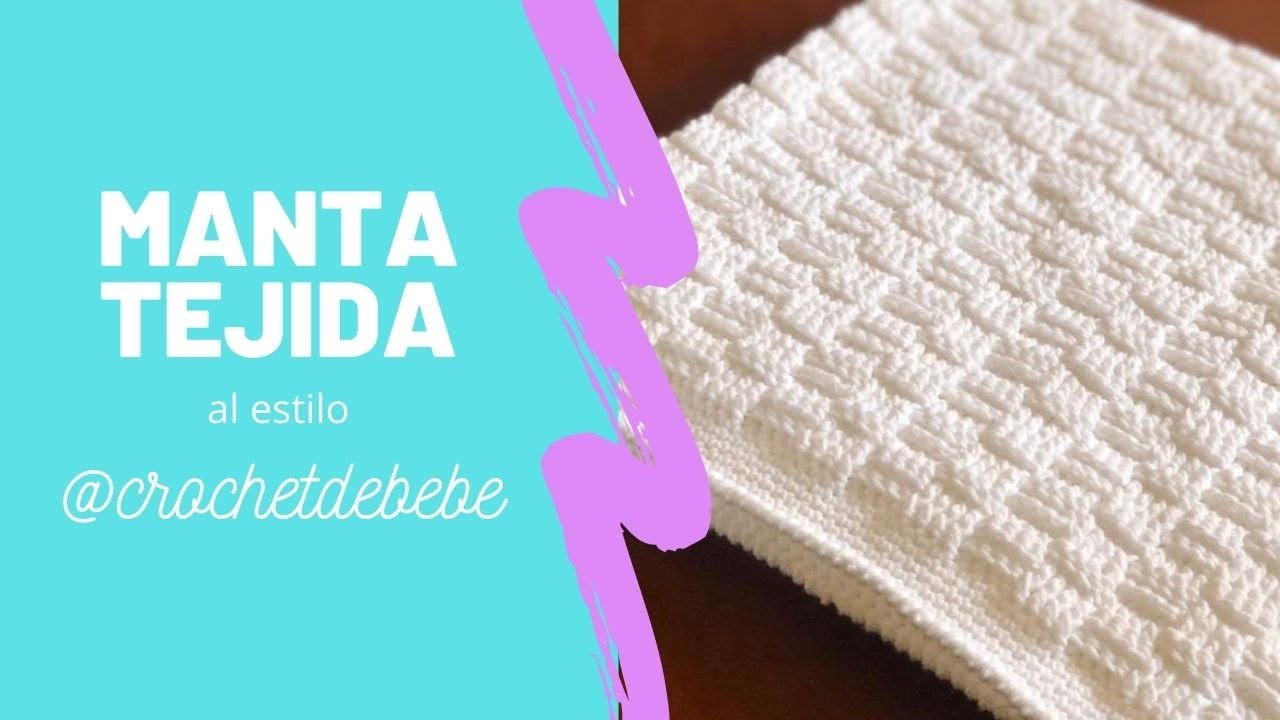 Manta Tejida que te ayudará a mejorar tu concentración🧠