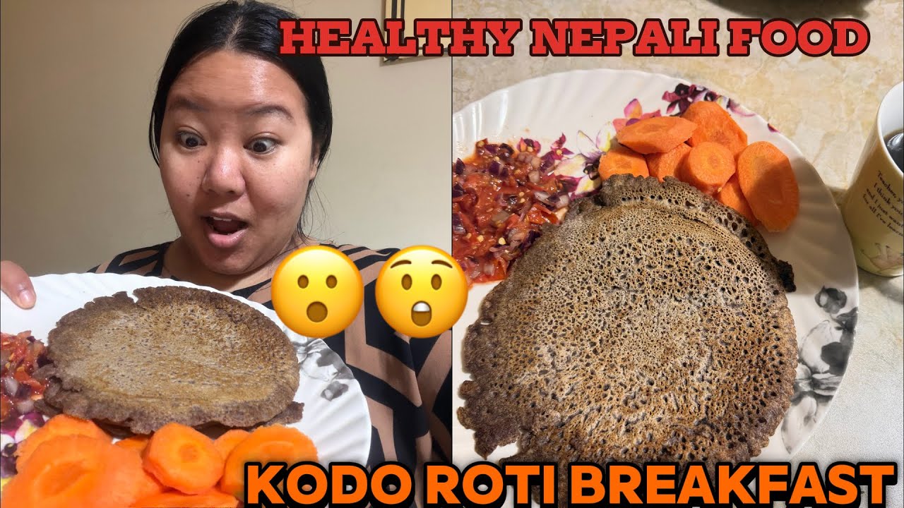 Healthy Nepali Breakfast in Malta | Kodo Fabar Roti with Achar