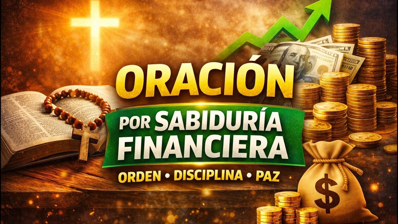 🙏 Oración por Sabiduría Financiera | Recibe Orden, Disciplina y Paz en tus Finanzas 💰✨