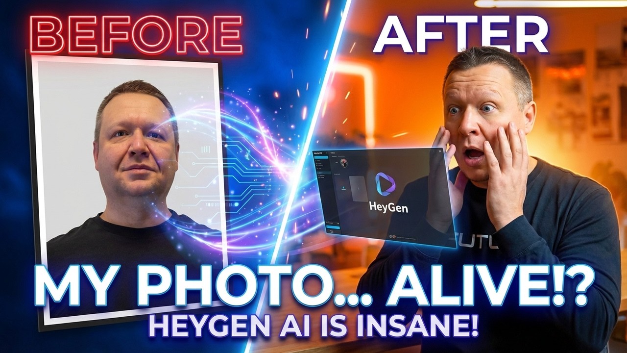 How I Made a Talking AI Avatar From One Photo!
