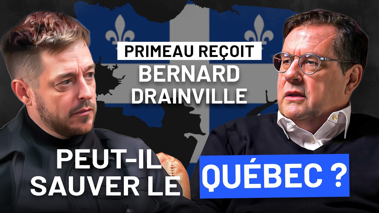 Ep.13 | PRIMEAU REÇOIT : Bernard Drainville, Candidat à la direction de la CAQ