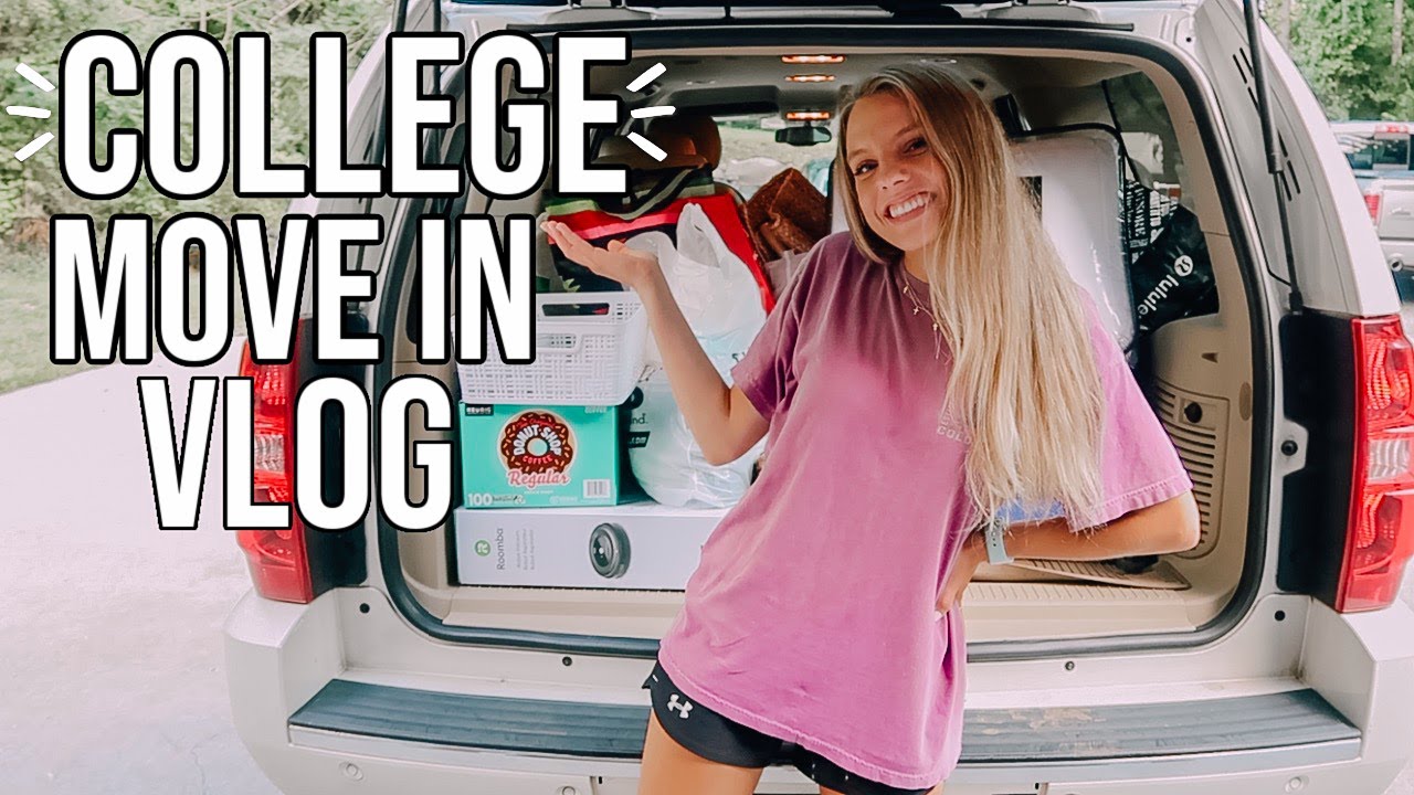 COLLEGE MOVE IN VLOG // senior year