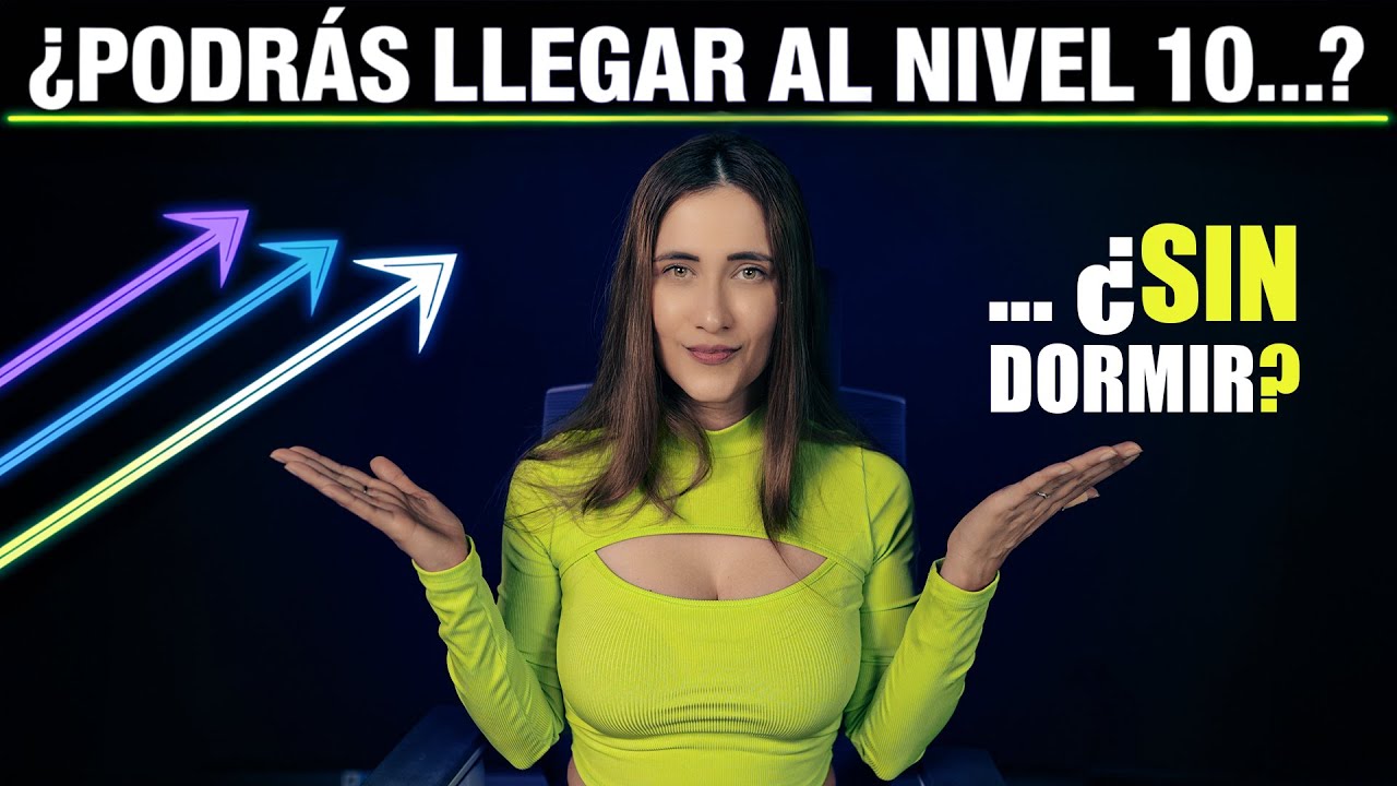 ASMR | ¿Podrás llegar al NIVEL 10 sin DORMIR? Asmr para DORMIR | ASMR Español | Asmr with Sasha
