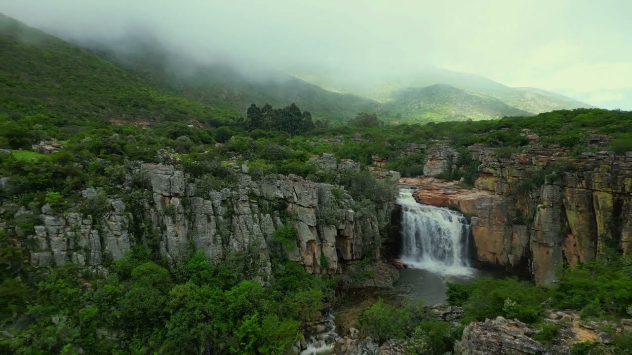 Paradise in the Mountains - Quedas Serra Da Leba Huila Angola - Cinematic