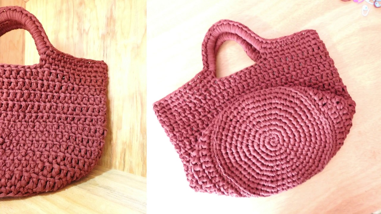 Bolsa con base circular parte 2 /Diseño propio / The Honey chic