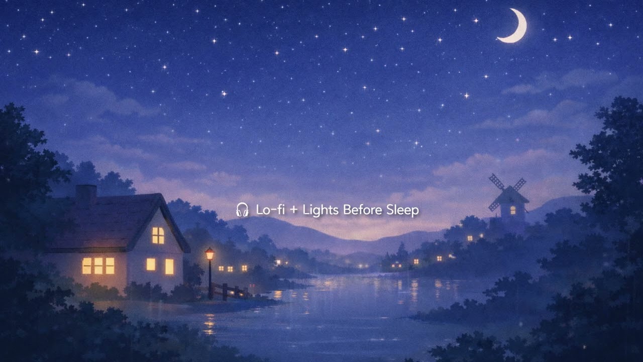 Lo-fi + Lights Before Sleep 🌙💤 | Relaxing Lo-fi Game Music
