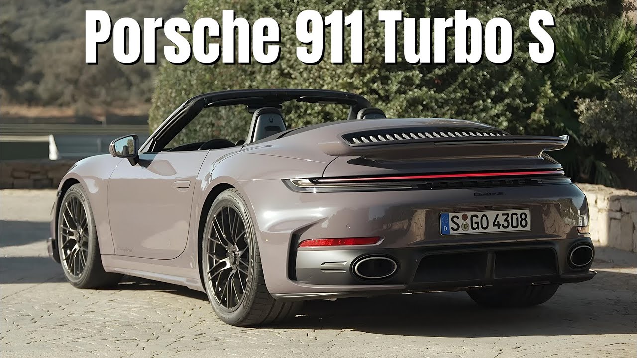 New Porsche 911 Turbo S Cabriolet (2026) in beautiful Provence colour!