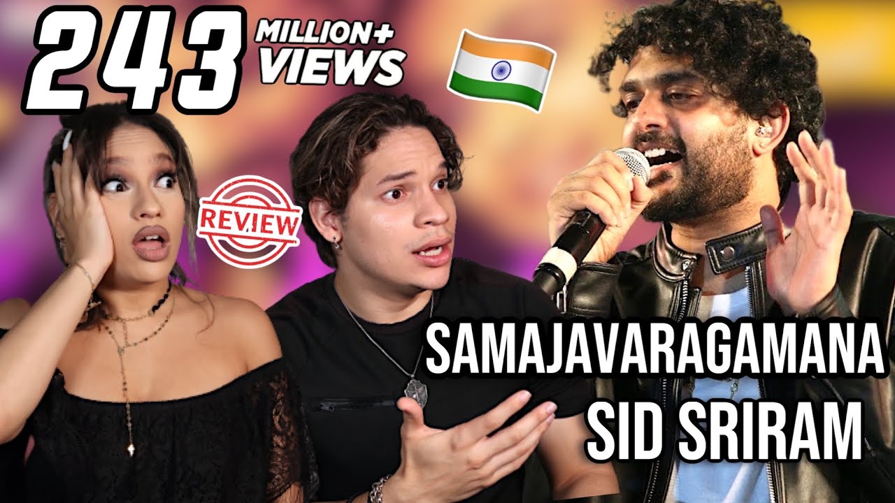 Why this may be the best Indian Movie track we've heard in a while| Sid Siriam |Waleska & Efra react
