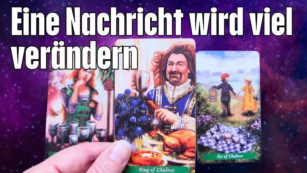 Eine Nachricht wird viel verändern | Einladung an einen besonderen Ort | Du kommst schnell voran