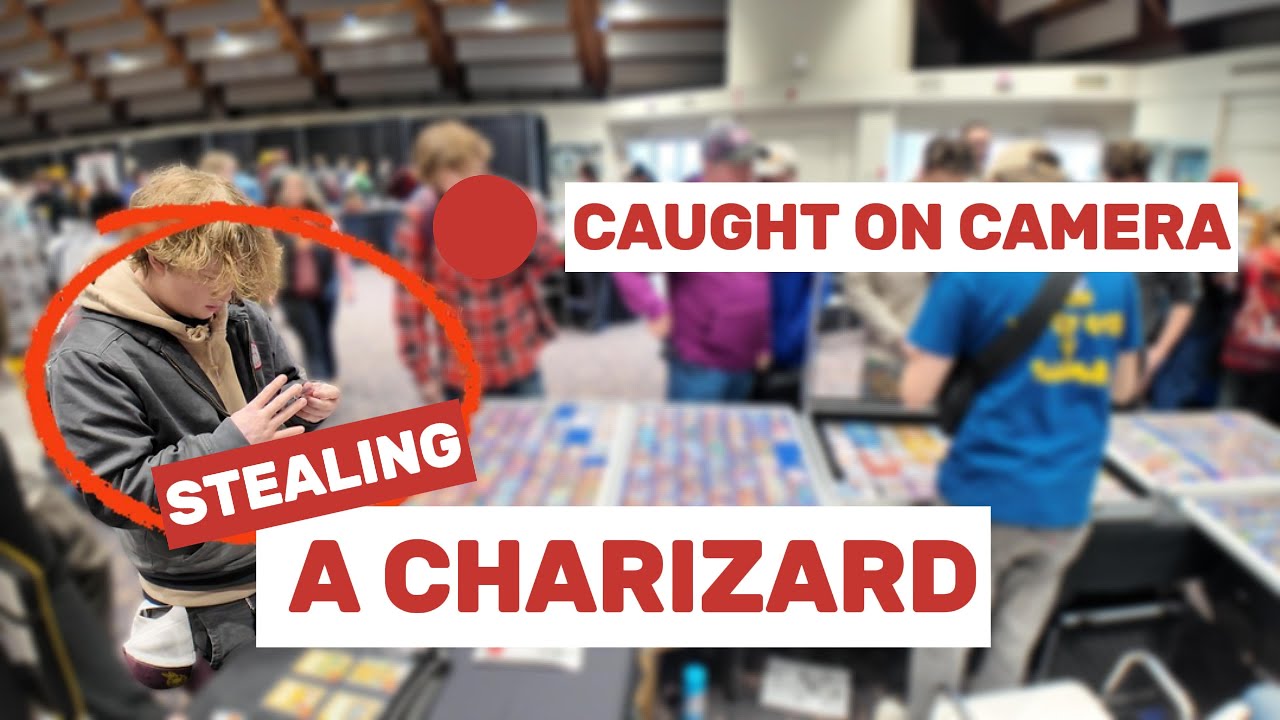 Thief caught on CAMERA | John Knox Card Show | Vendor POV