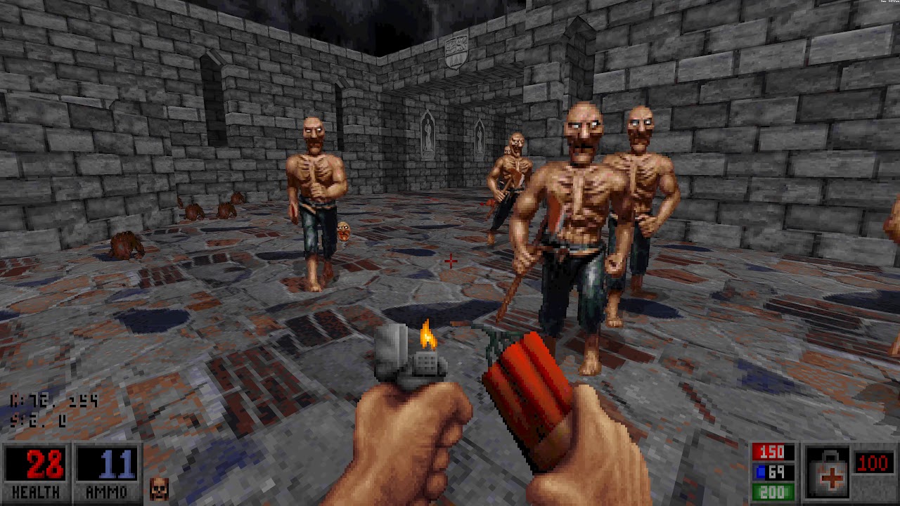 Blood: The Lost Episode (BloodGDX) - E3M1 The Forgotten Fortress - All Secrets