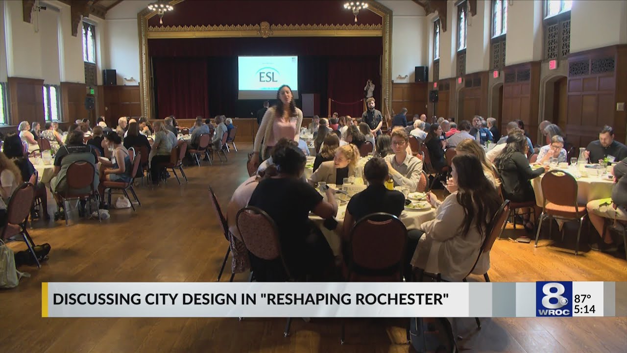 ReShaping Rochester luncheon held at the Memorial Art Gallery