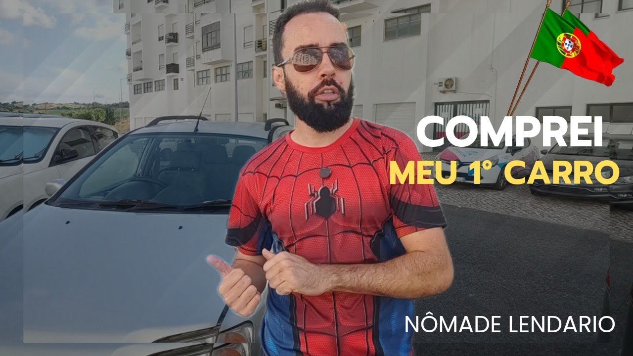Comprei meu PRIMEIRO CARRO em Portugal, bora fazer um tour e conhecer a banheira