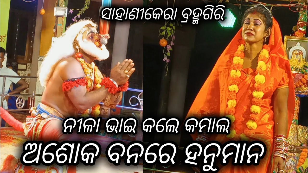 ଅଶୋକ ବନରେ ହନୁମାନ /ଲଙ୍କାପୋଡି /sahanikera brahmagiri puri /