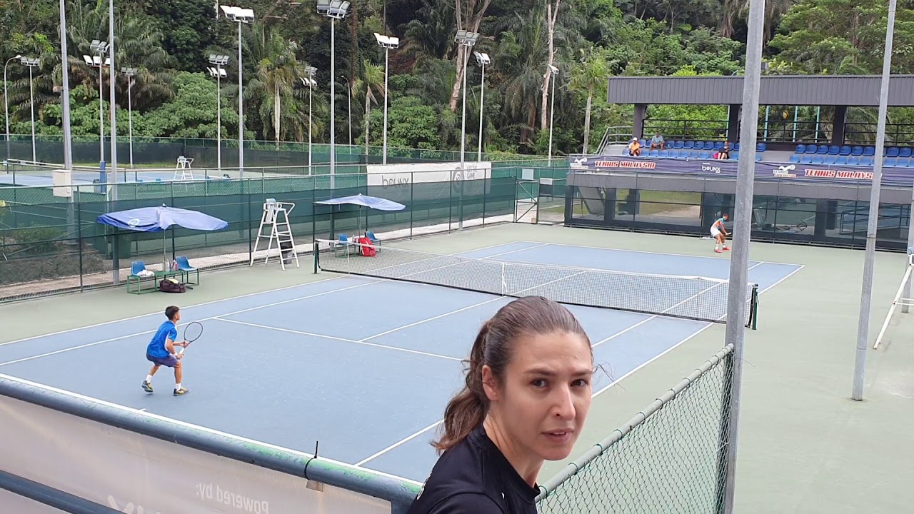 Tennis Malaysia - Practice match