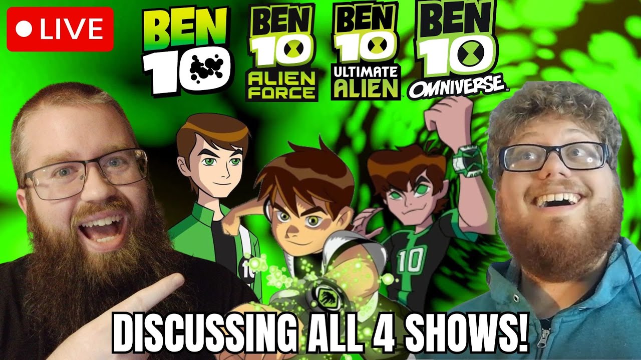 Ben 10 Live Discussion Of All 4 Shows WITH DAREN!!!