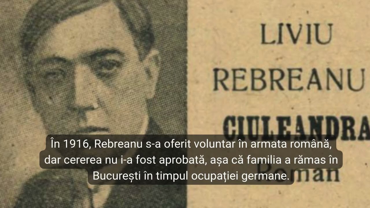 Moartea lui Liviu Rebreanu