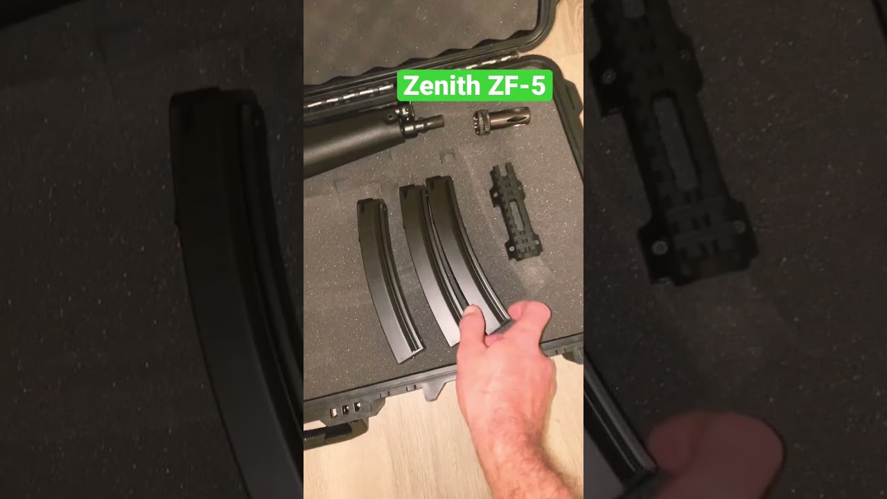 Zenith firearms ZF-5 is a beauty!! #shorts #shortsfeed #mp5 #hkmp5 #zenith #clone