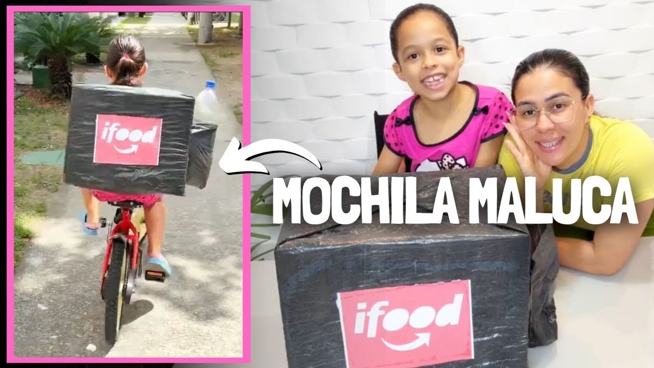 Como Fazer Mochila Maluca de Entregador iFood | Tutorial Completo Passo-a-Passo