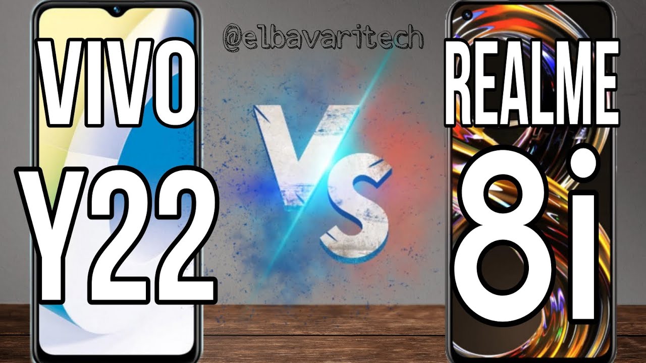 مقارنة بين Realme 8i vs Vivo Y22