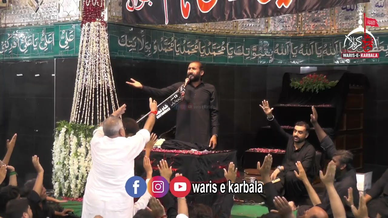 Baramdagi Taboot Shazada Ali Akbar a s Zakir Habib Raza Haideri 13 Muharram 1447 Hijri Sialkot